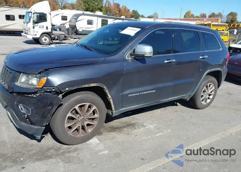 2015 Jeep Grand Cherokee Limited from USA, damaged, VIN 1C4RJEBGXFC614749
